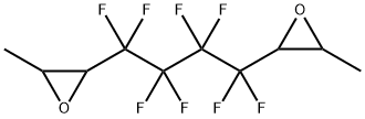 Oxirane, 2-methyl-3-[1,1,2,2,3,3,4,4-octafluoro-4-(3-methyl-2-oxiranyl)butyl]- Structural