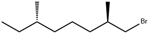 Octane, 1-bromo-2,6-dimethyl-, [R-(R*,S*)]- (9CI) Structural