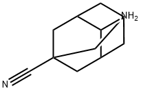 Tricyclo[3.3.1.13,7]decane-1-carbonitrile, 4-amino- Structural