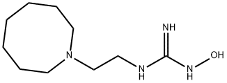 Guanidine, N-[2-(hexahydro-1(2H)-azocinyl)ethyl]-N'-hydroxy- Structural