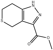 Thiopyrano[4,3-c]pyrazole-3-carboxylic acid, 1,4,6,7-tetrahydro-, methyl ester Structural