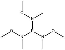 Phosphorous triamide, N,N',N''-trimethoxy-N,N',N''-trimethyl- Structural