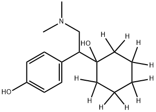 D,L-O-DesMethyl Venlafaxine-d10 Structural