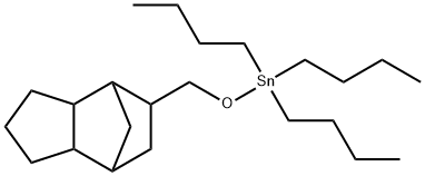 Stannane, tributyl[(octahydro-4,7-methano-1H-inden-5-yl)methoxy]- Structural
