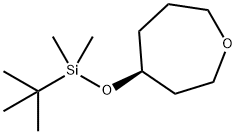 Oxepane, 4-[[(1,1-dimethylethyl)dimethylsilyl]oxy]-, (4S)- Structural