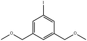 Benzene, 1-iodo-3,5-bis(methoxymethyl)- Structural
