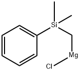 DIMETHYLPHENYLSILYLMETHYLMAGNESIUM CHLORIDE, 0.50 M in 2-MeTHF Structural