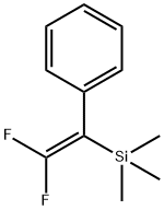 Benzene, [2,2-difluoro-1-(trimethylsilyl)ethenyl]- Structural