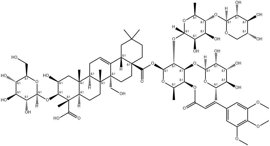 Onjisaponin Z Structural