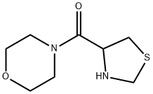 Methanone, 4-morpholinyl-4-thiazolidinyl- Structural