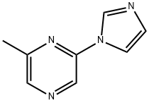 Pyrazine, 2-(1H-imidazol-1-yl)-6-methyl- Structural