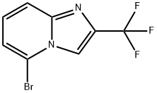 Imidazo[1,2-a]pyridine, 5-bromo-2-(trifluoromethyl)- Structural