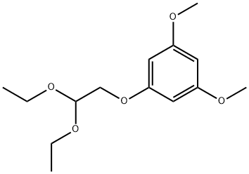 Benzene, 1-(2,2-diethoxyethoxy)-3,5-dimethoxy- Structural