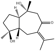 Isozedoarondiol Structural