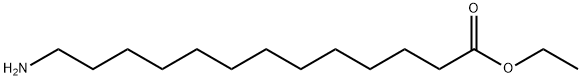 Tridecanoic acid, 13-amino-, ethyl ester Structural