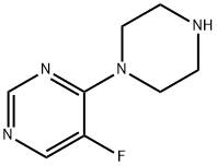 Pyrimidine, 5-fluoro-4-(1-piperazinyl)-