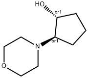Cyclopentanol, 2-(4-morpholinyl)-, (1R,2R)-rel- Structural