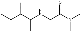 Acetamide, 2-[(1,2-dimethylbutyl)amino]-N,N-dimethyl- Structural