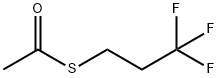 Ethanethioic acid, S-(3,3,3-trifluoropropyl) ester Structural