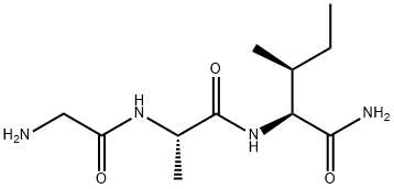 L-Isoleucinamide, glycyl-L-alanyl- Structural