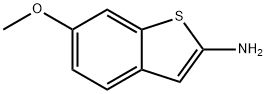 Benzo[b]thiophen-2-amine, 6-methoxy- Structural