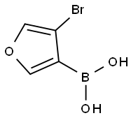 Boronic acid, B-(4-bromo-3-furanyl)- Structural