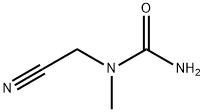 Urea, N-(cyanomethyl)-N-methyl- Structural