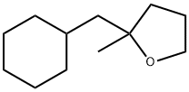 Furan, 2-(cyclohexylmethyl)tetrahydro-2-methyl- Structural