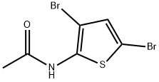 Acetamide, N-(3,5-dibromo-2-thienyl)- Structural