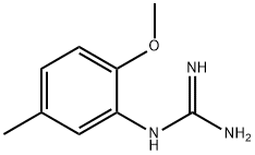 Guanidine, N-(2-methoxy-5-methylphenyl)- Structural