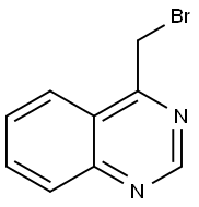 Quinazoline, 4-(bromomethyl)- Structural