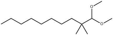 Decane, 1,1-dimethoxy-2,2-dimethyl- Structural