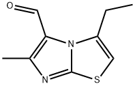 Imidazo[2,1-b]thiazole-5-carboxaldehyde, 3-ethyl-6-methyl- Structural