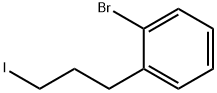 Benzene, 1-bromo-2-(3-iodopropyl)- Structural