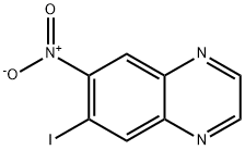 Quinoxaline, 6-iodo-7-nitro- Structural