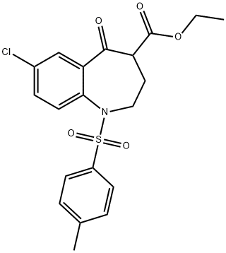 Ethyl 7-Chloro-5-oxo-1-toxyl-2,3,4,5,-tetrahydro-1H-benzo[b]azepine-4-carboxylate