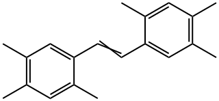 Benzene, 1,1'-(1,2-ethenediyl)bis[2,4,5-trimethyl- Structural