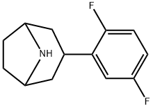 8-Azabicyclo[3.2.1]octane, 3-(2,5-difluorophenyl)-