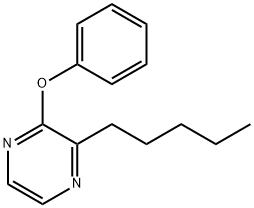 Pyrazine, 2-pentyl-3-phenoxy- Structural