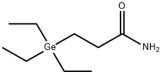 Propanamide, 3-(triethylgermyl)- Structural