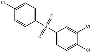 Benzene, 1,2-dichloro-4-[(4-chlorophenyl)sulfonyl]- Structural