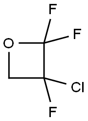 Oxetane, 3-chloro-2,2,3-trifluoro- Structural