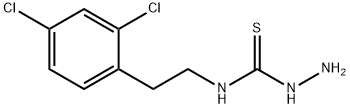 Hydrazinecarbothioamide, N-[2-(2,4-dichlorophenyl)ethyl]- Structural