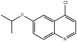 Quinoline, 4-chloro-6-(1-methylethoxy)- Structural