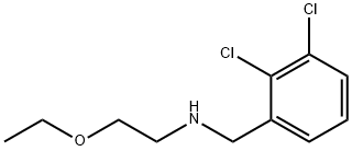 Benzenemethanamine, 2,3-dichloro-N-(2-ethoxyethyl)- Structural
