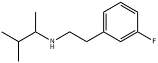 Benzeneethanamine, N-(1,2-dimethylpropyl)-3-fluoro- Structural