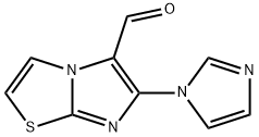 Imidazo[2,1-b]thiazole-5-carboxaldehyde, 6-(1H-imidazol-1-yl)- Structural
