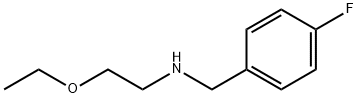 Benzenemethanamine, N-(2-ethoxyethyl)-4-fluoro- Structural