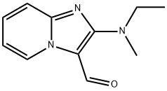 Imidazo[1,2-a]pyridine-3-carboxaldehyde, 2-(ethylmethylamino)- Structural