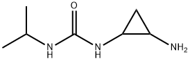 Urea, N-(2-aminocyclopropyl)-N'-(1-methylethyl)- Structural